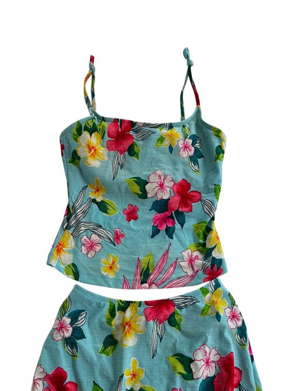 Athena Collection Annette Funicello Tropical floral print Swimming Costume 6